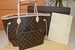 tn 1 Authentic Louis Vuitton Neverfull MM