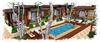 tn 3 0730  Resort Bungalows in the Middle of 