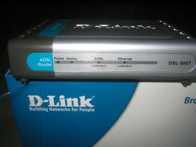 pic New in Box D-Link ADSL Router