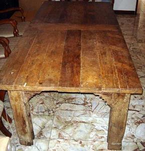 pic Antique Teak Dining Table