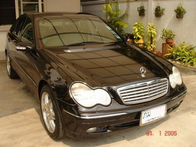 pic 2001 Benz C180 Black