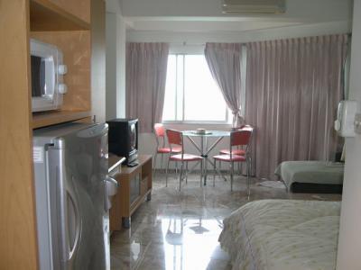 pic Two studio apartments combined together