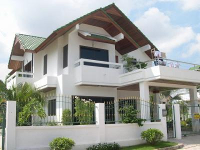 pic A large two storey house
