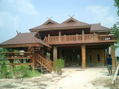 pic Gorgeous Thai Style Wooden House.