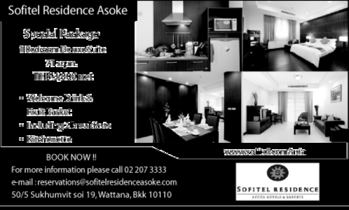 pic Sofitel Residence Asoke apartment