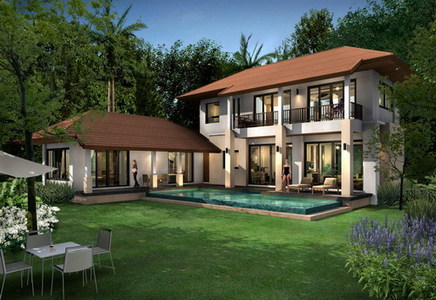 pic Modern contemporary tropical style house