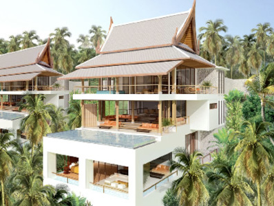 pic Stunning tropical villas