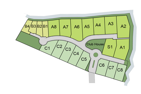 pic The large roofs and north-south layout