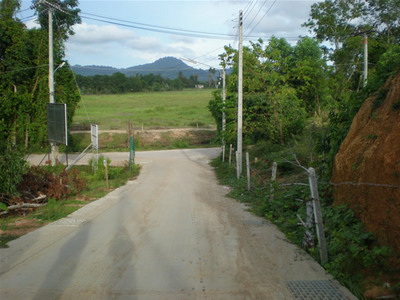 pic A gently sloping hillside land piece