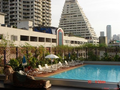 pic Roof Top Pool Apt (Silom Rd)