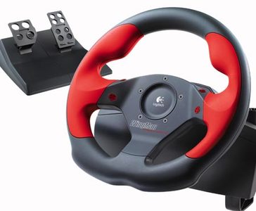 pic Steering Wheel Logitech Wingman for Sale