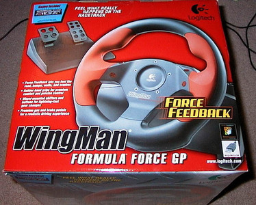 pic Steering Wheel Logitech Wingman for Sale