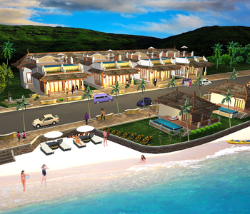 pic seaview and beachfront villa for sale