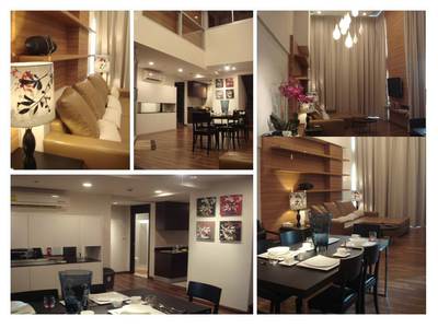 pic 132 sqm Duplex 2 bed near Lumpini Park. 