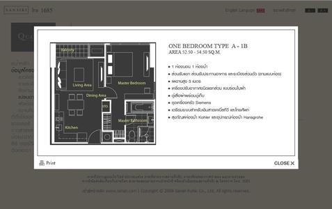 pic Quattro, 1BR, 54.5 sqm, 22 fl, SALE 7.99