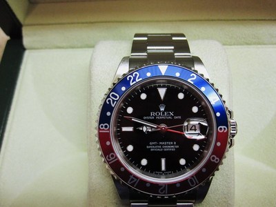 pic Rolex GMT-Master II 16710 Pepsi Bezel Z-