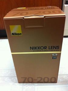 pic New Nikon 70-200mm vr with D700 & Canon