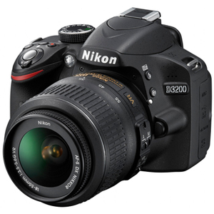 pic Nikon D3200 24.2MP Camera + 18-55mm Lens