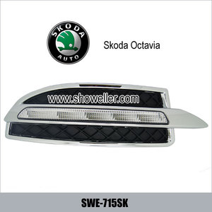 pic Skoda Octavia DRL LED Daytime Lights