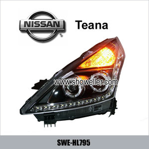 pic Nissan Teana Angel Eye LED Head Lamp DRL