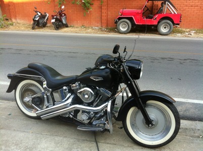 pic harley fat boy 1996
